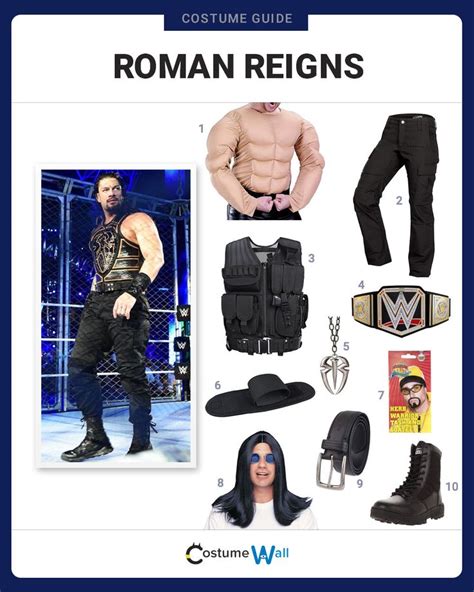 roman halloween outfit|wwe halloween costumes roman reigns.